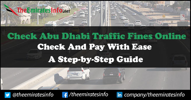 Check Abu Dhabi Traffic Fines Online