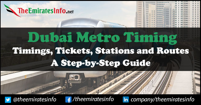 Dubai Metro Timings
