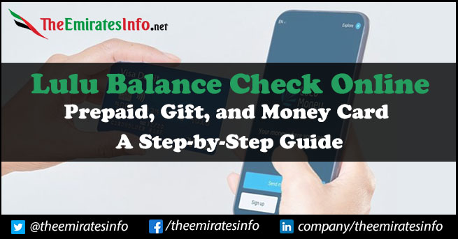 Lulu Exchange Salary Card Balance Check Online