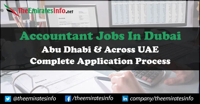 Accountant Jobs In Dubai With Visa Sponsorship | Apply Online Accountant Jobs In Dubai