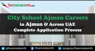 City School Ajman Careers