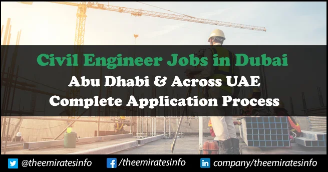 Civil Engineer Jobs in Dubai | Get Recent Career Opportunities For Applicants Civil Engineer Jobs in Dubai