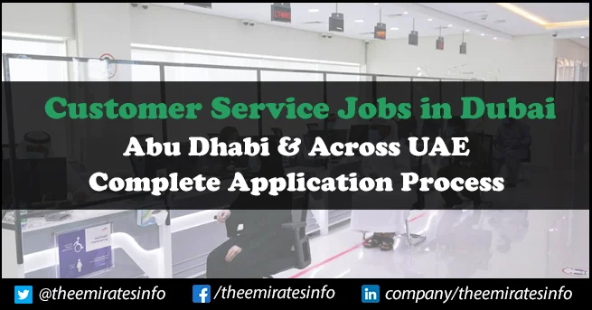 Customer Service Jobs in Dubai For Freshers & Foreigners Customer Service Jobs in Dubai