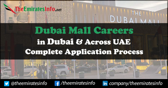 Dubai Mall Careers | Chance To Apply Online For Female Dubai Mall Careers