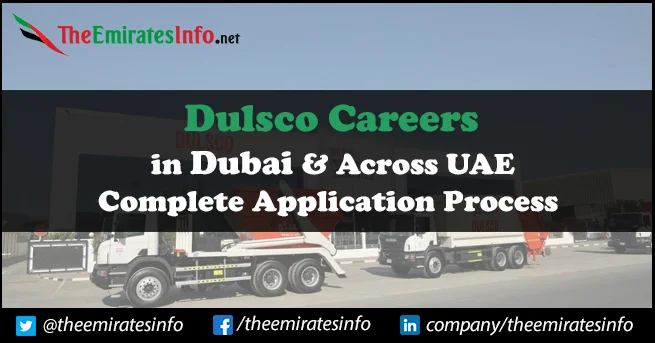 DULSCO Careers | New Vacancies Available for Freshers DULSCO Careers