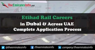 Etihad Rail Careers