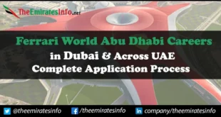 Ferrari World Abu Dhabi Careers