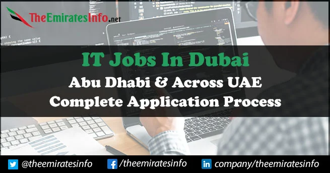 IT Jobs In Dubai | New Chance Available For Foreigners & Freshers IT Jobs In Dubai