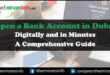 Open a Bank Account in Dubai