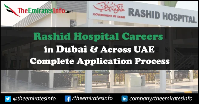 Rashid Hospital Careers | Now Currently Jobs Are Available For Freshers Rashid Hospital Careers