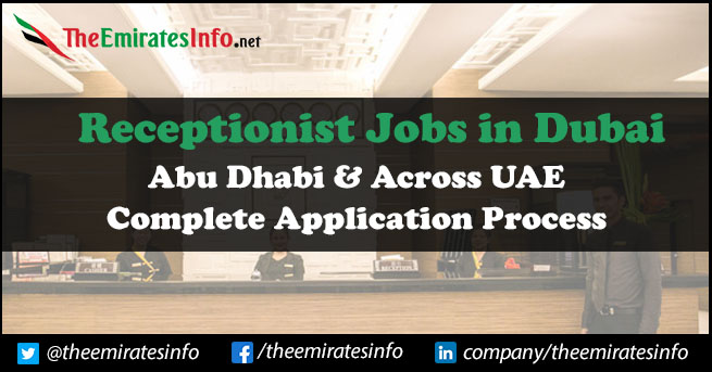 Receptionist Jobs in Dubai | Female Receptionist Positions Available In Dubai Receptionist Jobs in Dubai