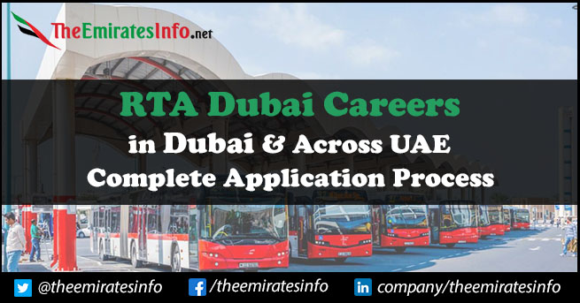 Rta Dubai Careers | Latest Job Openings For No Experience Applicants Rta Dubai Careers