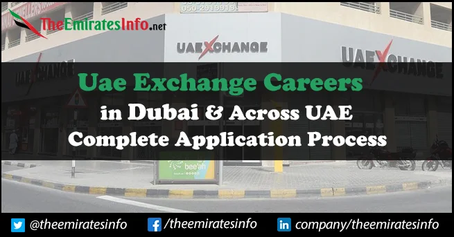 UAE Exchange Careers | Get Recent Job Openings In UAE Exchange UAE Exchange Careers