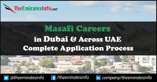 Masafi Careers | Latest Job Opportunities For Applicants Apply Online Masafi Careers