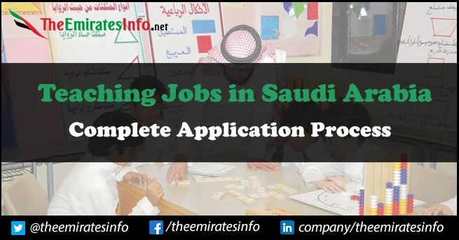 Teaching Jobs in Saudi Arabia | Vacancies Available For Teachers No Experience Needed Teaching Jobs in Saudi Arabia