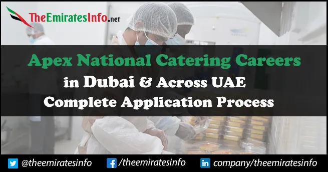 Apex National Catering Careers | Vacancy Available For Freshers Apex National Catering Careers