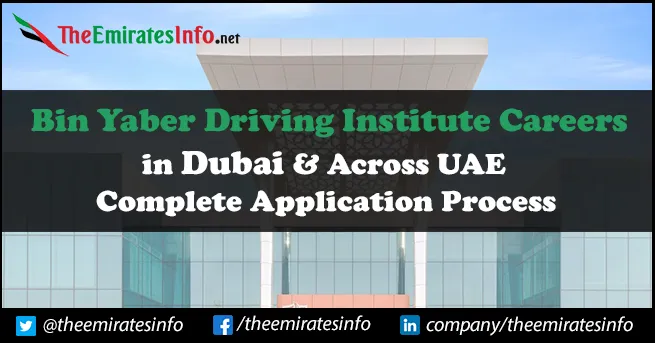 Bin Yaber Driving Institute Careers | Find Recent Job Vacancies Bin Yaber Driving Institute Careers