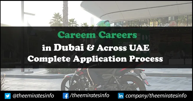 Careem Careers | Driving Job Opportunity In Dubai Apply Online Careem Careers
