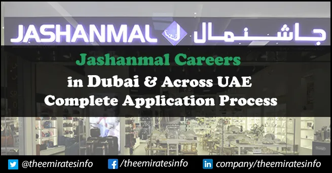 Jashanmal Careers | Recent Job Openings for Freshers Jashanmal Careers