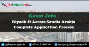 KAUST Jobs