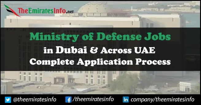 Ministry of Defense Jobs | Positions Are Available For Foreigners Ministry of Defense Jobs