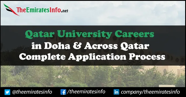Qatar University Careers | Find Recent Job Opportunities Qatar University Careers