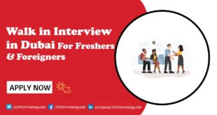 Walk in Interview in Dubai