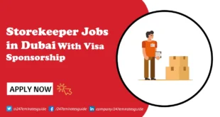 Storekeeper Jobs in Dubai
